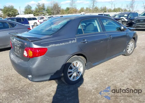 2009 Toyota Corolla S из США, поврежденный, VIN 2T1BU40E79C003237
